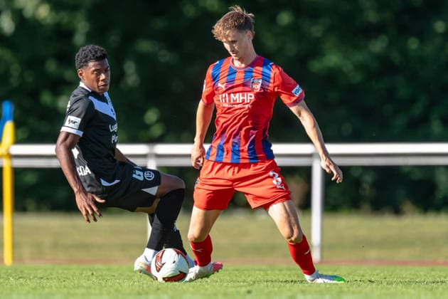 Football, friendly match, 1. FC Heidenheim v FC Lugano