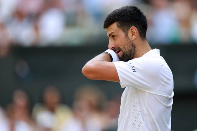 Novak Djokovic during his semi final match Wimbledon Tennis Championships, Day 12, The All England Lawn Tennis and Croquet Club, London, UK - 10 Jul 2026London The All England Lawn Tennis and United Kingdom  Copyright: xJamesxMarsh Shutterstockx 16981029et