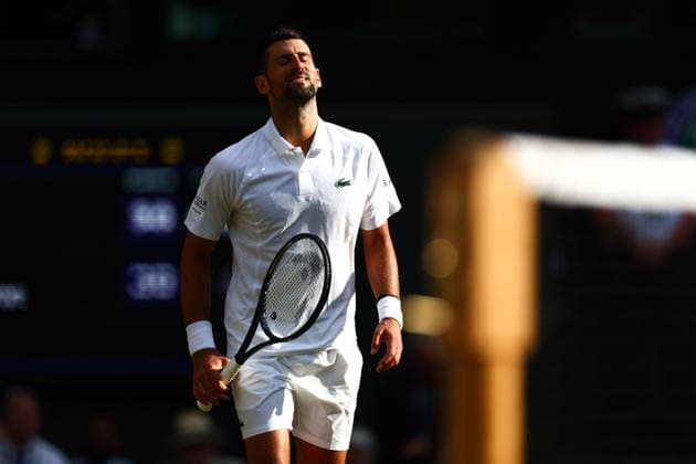 Novak Djokovic during his semi final match Wimbledon Tennis Championships, Day 12, The All England Lawn Tennis and Croquet Club, London, UK - 10 Jul 2026London The All England Lawn Tennis and United Kingdom  Copyright: xJamesxMarsh Shutterstockx 16981029fa