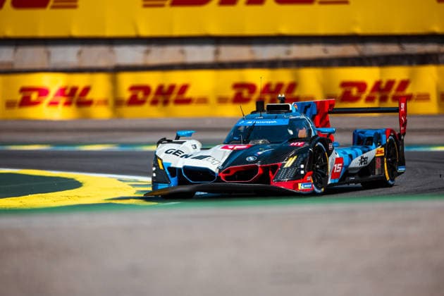 Sport Bilder des Tages FIA WEC - 6 HOURS OF SAO PAULO 2026 15 MAGNUSSEN Kevin (dnk), MARCIELLO Raffaele (swi), VANTHOOR Dries (bel), BMW M Team WRT, BMW M Hybrid V8 15, Hypercar, action during the 6 Hours of Sao Paulo 2026, 4th round of the 2026 FIA World Endurance Championship, from July 10 to 12, 2026 on the Interlagos Circuit in Sao Paulo, Brazil -  Copyright: xAndreaxLorenzinax