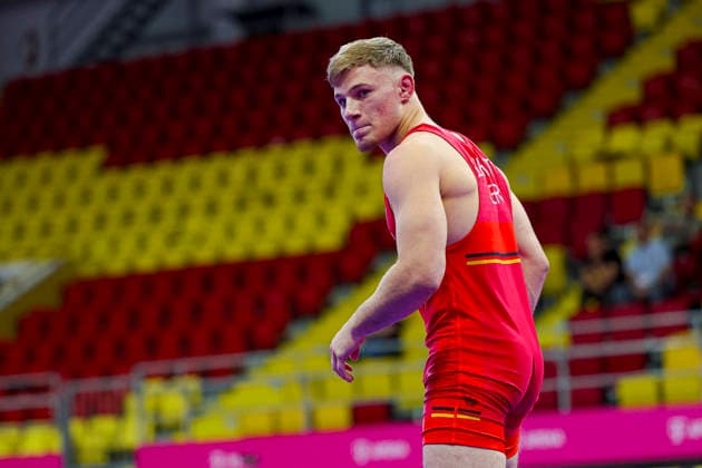 2025 U23 Wrestling World Championships 79kg FS - Felix Schmitt (GER) *** 2025 U23 Wrestling World Championships, 79 kg Freestyle: Felix Schmitt (GER)