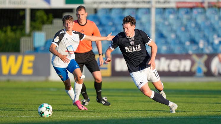 Football, friendly match, SV Meppen v SSV Jeddeloh II