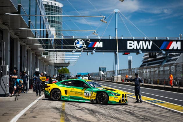 ADAC GT Masters, 7. + 8. Rennen Nürburgring 2026 12 BMW M4 GT3 Evo, FK Performance Motorsport: Joseph Ellerine, Victor Nielsen - picture by Gruppe C Photography Nürburg Nürburgring Germany Copyright: xGruppexCxPhotographyx