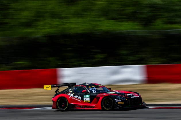 ADAC GT Masters, 7. + 8. Rennen Nürburgring 2026 21 Mercedes AMG GT3 Evo, SR Motorsport by Schnitzelalm: Jay Mo Härtling, Enrico Förderer - picture by Gruppe C Photography Nürburg Nürburgring Germany Copyright: xGruppexCxPhotographyx