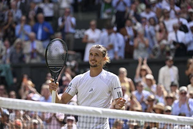 Tennis - Wimbledon 2026 - ITF - The Championships - 10 07 2026 - Tennis - Wimbledon 2026 - ITF - The Championships - 10 07 2026 - Alexander Zverev - Allemagne London  Copyright: xChryslenexCaillaud Psnewzx