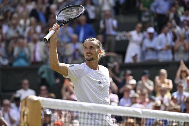 Tennis - Wimbledon 2026 - ITF - The Championships - 10 07 2026 - Tennis - Wimbledon 2026 - ITF - The Championships - 10 07 2026 - Alexander Zverev - Allemagne London  Copyright: xChryslenexCaillaud Psnewzx