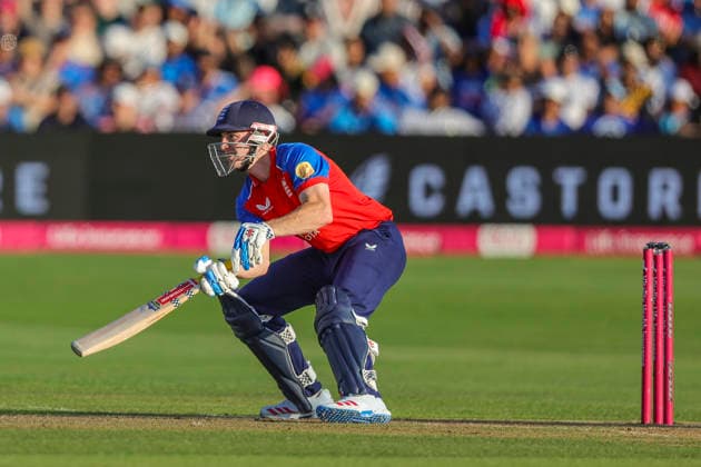 England vs India, 4th T20I Bristol England , Jul 09 (ANI): England s skipper Harry Brook plays a shot during the 4th T20I against India, at County Ground in Bristol on Thursday. Bristol England Copyright: xANIx ANI_20260709031