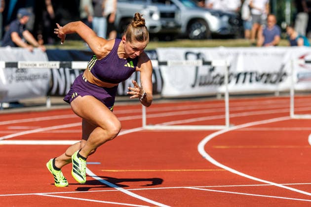 WETZLAR, GERMANY - JULY 10, 2026 : Gina Lückenkemper (SCC Berlin) during the athletics meeting PUMA Fast Arms, Fast Legs at Stadion Wetzlar on July 10, 2026 in Wetzlar, Germany. Hessen Germany Copyright: xAxelxKohringx
