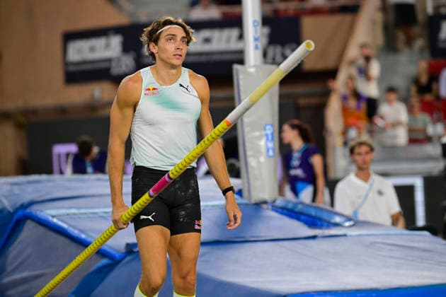 ATHLETISME : Meeting Herculis EBS - Diamond League - 10 07 2026 Armand Duplantis - Meeting Herculis EBS on July, 10 2026 in Monaco. MonacoMonaco  Copyright: xWilliamxCannarellax