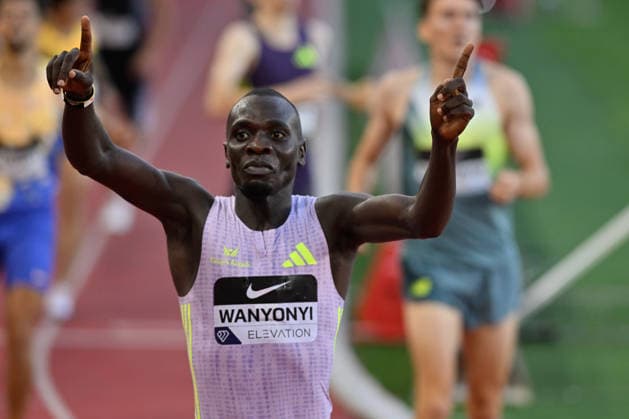 IPA86578865 - 1000m Men: Emmanuel WANYONYI (KEN), the winner at the Meeting Herculis EBS, an international athletics meet in Monaco, Principality of Monaco, on July 10, 2026  Copyright: xDaniloxVigo IPAxSportx xx 86578865