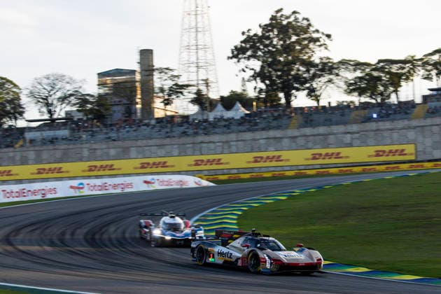 FIA WEC - 6 HOURS OF SAO PAULO 2026 38 BAMBER Earl (nzl), BOURDAIS SÃ bastien (fra), Cadillac Hertz Team Jota, Cadillac V-Series.R 38, Hypercar, action during the 6 Hours of Sao Paulo 2026, 4th round of the 2026 FIA World Endurance Championship, from July 10 to 12, 2026 on the Interlagos Circuit in Sao Paulo, Brazil - Sao PauloBrazil  Copyright: xJULIENxDELFOSSEx