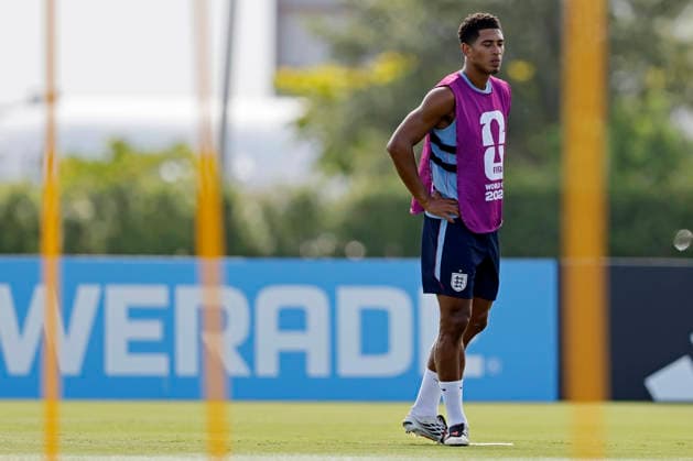 July 10, 2026, Fort Lauderdale, Florida, United States: Jude Bellingham of England looks on during the training session one day ahead of the FIFA World Cup, WM, Weltmeisterschaft, Fussball 2026 quarterfinals match between Norway and England, at Inter Miami CF Stadium in Fort Lauderdale, Florida, United States on July 10, 2026. Photo: DiaEsportivo FIFA World Cup 2026, England Training Session, Fort Lauderdale, United States  - ZUMAh208 20260710_zsp_h208_029 Copyright: xHeulerxAndreyx