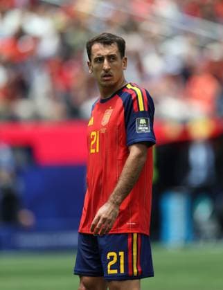 FIFA World Cup, WM, Weltmeisterschaft, Fussball 2026 - Spain v Belgium CALIFORNIA, UNITED STATES OF AMERICA, July 10: Mikel Oyarzabal of Spain national team, Nationalteam during the FIFA World Cup 2026 match in the Quarter Finals between Spain v Belgium at Los Angeles Stadium, Los Angeles, California, on 10 July. (Photo by DC Photo Crystal Pix) Los Angeles Los Angeles Stadium United States Of America Copyright: xDCxPhotox xCrystaxPixx SportsxPressxPhotox Sportspressphoto_SPR188720