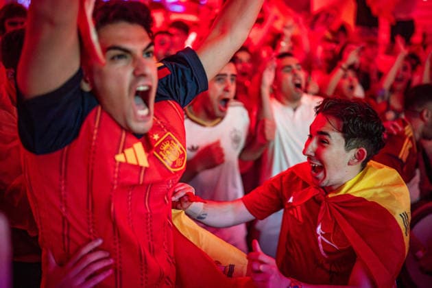 Football, 2026 FIFA World Cup, Spain v Belgium, public viewing in Barcelona