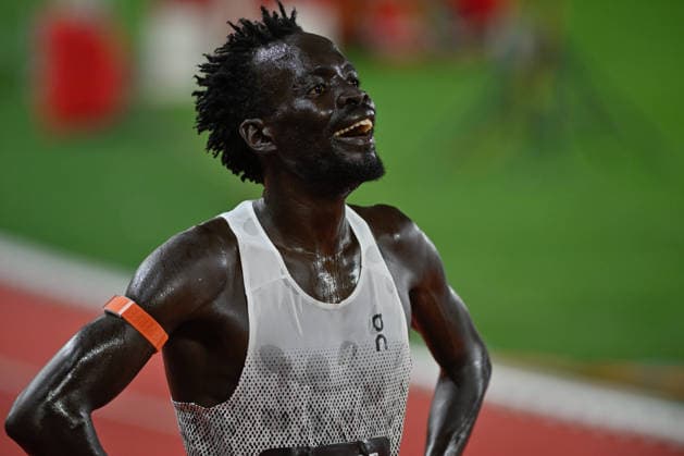 IPA86591636 - Dominic Lokinyomo LOBALU (SUI), the winner; Jacob KROP (KEN); Graham BLANKS (USA) at the Meeting Herculis EBS, an international athletics meet in Monaco, Principality of Monaco, on July 10, 2026  Copyright: xDaniloxVigo IPAxSportx xx 86591636