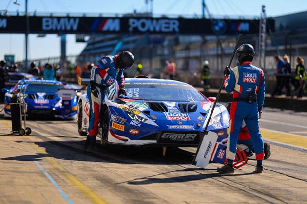 ADAC GT Masters, 7. + 8. Rennen Nürburgring 2026 63 Lamborghini Huracan GT3 EVO 2, LIQUI MOLY Team Engstler Motorsport: Finn Zulauf, Felix Hirsiger, 163 Lamborghini Huracan GT3 EVO 2, LIQUI MOLY Team Engstler Motorsport: Jonas Karklys, John Paul Southern - picture by Gruppe C Photography Nürburg Nürburgring Germany Copyright: xGruppexCxPhotographyx