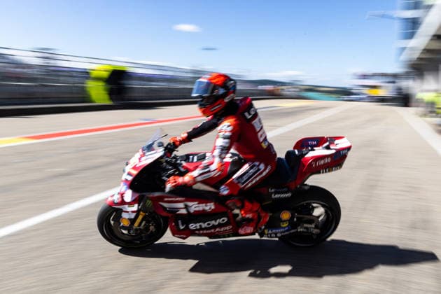 GER, Großer Preis von Deutschland, MotoGP. 11. Lauf, FIM Motorrad-Weltmeisterschaft. 11.07.2026, Sachsenring, Hohenstein-Ernstthal, GER, Großer Preis von Deutschland, MotoGP. 11. Lauf, FIM Motorrad-Weltmeisterschaft. 93, Marc Marquez, Ducati Lenovo Team Â Foto: Alexander Trienitz Hohenstein-Ernstthal Sachsenring Sachsen Deutschland *** GER, German Grand Prix, MotoGP Round 11, FIM Motorcycle World Championship, July 11, 2026, Sachsenring, Hohenstein Ernstthal, GER, German Grand Prix, MotoGP Round 11, FIM Motorcycle World Championship 93, Marc Marquez, Ducati Lenovo Team. Photo by Alexander Trienitz, Hohenstein Ernstthal, Sachsenring, Saxony, Germany