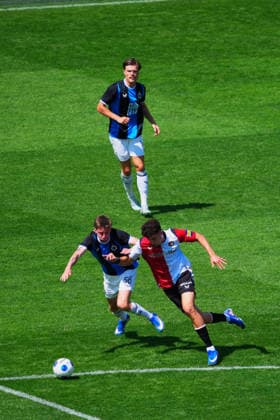 Friendly: Feyenoord Rotterdam v Club Brugge KV Rotterdam - Nacho Ferri of Feyenoord during the second friendly in preperation of the 2026 2027. The match is set between Feyenoord Rotterdam and Club Brugge KV at De Kuip on 11 July 2026 in Rotterdam, The Netherlands. Copyright: xTomxBodex