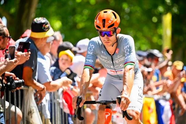 Tour de France 2026 Stage 8 BERGERAC, FRANCE - JULY 11 : Kwiatkowski MichaB (POL) of Netcompany INEOS before the start of the race during stage 8 of the 113rd edition of Tour de France an UCI World Tour 2.UWT cycling road race stage for Men Elite of 182 km with start in Perigueux and finish in Bergerac on July 11, 2026 in Bergerac, France, 11 07 2026 Bergerac France  Copyright: xTomasxSiskx