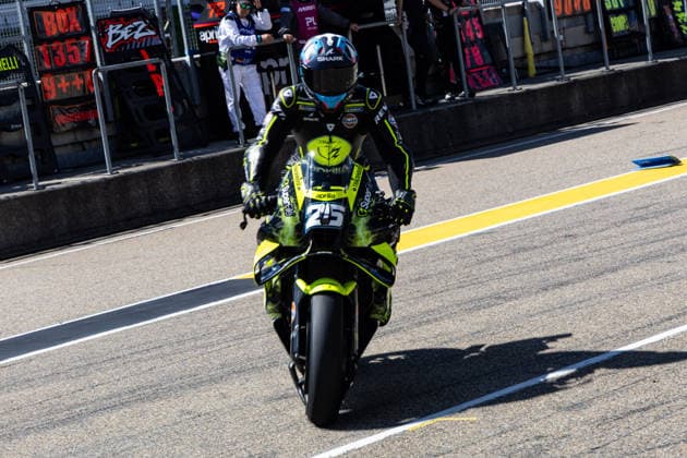 GER, Großer Preis von Deutschland, MotoGP. 11. Lauf, FIM Motorrad-Weltmeisterschaft. 11.07.2026, Sachsenring, Hohenstein-Ernstthal, GER, Großer Preis von Deutschland, MotoGP. 11. Lauf, FIM Motorrad-Weltmeisterschaft. 25, Raul Fernandez, SuperFile Trackhouse MotoGP Team Â Foto: Alexander Trienitz Hohenstein-Ernstthal Sachsenring Sachsen Deutschland *** GER, German Grand Prix, MotoGP Round 11, FIM Motorcycle World Championship, July 11, 2026, Sachsenring, Hohenstein Ernstthal, GER, German Grand Prix, MotoGP Round 11, FIM Motorcycle World Championship 25, Raul Fernandez, SuperFile Trackhouse MotoGP Team Photo by Alexander Trienitz, Hohenstein Ernstthal, Sachsenring, Saxony, Germany