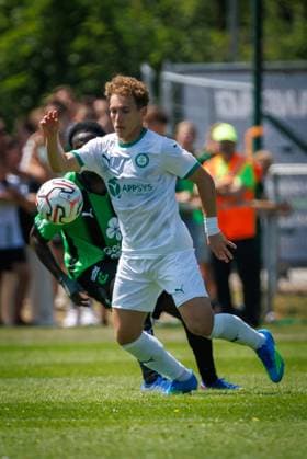 Cercle s Ibrahim Diakite pictured in action during a friendly soccer game between first division soccer team Cercle Brugge and Lommel SK, on Saturday 11 July 2026 in Brugge, in preparation of the upcoming 2026-2027 Belgian first division soccer season. KURTxDESPLENTER  x180929142x