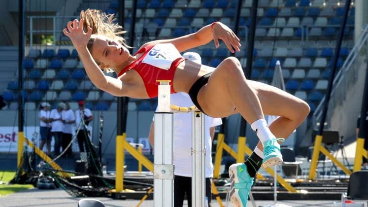 Leichtathletik Meisterschaft U16 U20 im Lohrheidestadion in Bochum Wattenscheid ** NUR FÜR REDAKTIONELLE ZWECKE ** EDITORIAL USE ONLY **<p>Leichtathletik Meisterschaft U16 U20 am Samstag den 11.Juli 2026 im Lohrheidestadion in Bochum Wattenscheid Foto : Frank Oppitz FUNKE Foto Services< p> Deutschland NRW Bochum Copyright: FrankxOppitz *** U16 and U20 Track and Field Championships at Lohrheidestadion in Bochum-Wattenscheid ** FOR EDITORIAL USE ONLY ** EDITORIAL USE ONLY ** p U16 and U20 Track and Field Championships on Saturday, July 11, 2026, at Lohrheidestadion in Bochum-Wattenscheid Photo by Frank Oppitz, FUNKE Photo Services p Sports, Germany, North Rhine-Westphalia, Bochum Copyright FrankxOppitz Copyright: FrankxOppitz doc86o3x21wzjldw0tgt1q ,EDITORIAL USE ONLY
