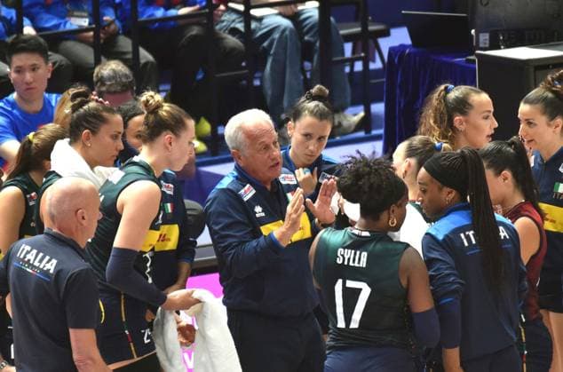 Volleyball, Women's, Nations League, Italy v Canada