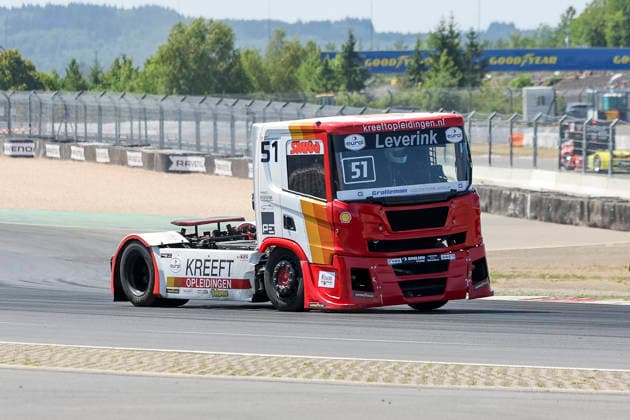 Bjorn Tijhuis (NED) DAF (51), Truckracingteam Kreeft , Deutschland, Motorsport, Int. Shell ADAC Truck Grand Prix, TGP Truck-Grand-Prix Meisterschaft, Race 3, 2026, 11.07.2026, Nürburg Nürburgring Deutschland *** Bjorn Tijhuis NED DAF 51, Kreeft Truck Racing Team, Germany, Motorsports, Int Shell ADAC Truck Grand Prix, TGP Truck Grand Prix Championship, Race 3, 2026, July 11, 2026, Nürburg Nürburgring, Germany Copyright: xGrantxHubbsx