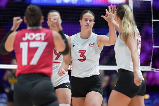 RECORD DATE NOT STATED Volleyball Nations League Hong Kong 2026 - Day 4 Kiera Van Ryk (No.3) from team Canada during the match between Italy and Canada at Volleyball Nations League Hong Kong 2026 on July 11, 2026 in Hong Kong. (Photo by Ellan Mad Nexpher Images) Hong Kong