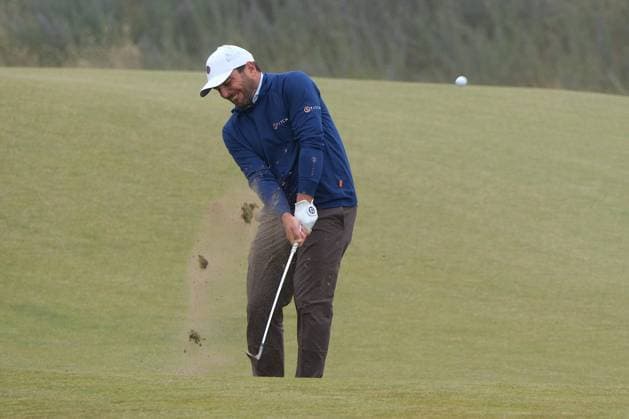 UK: The Genesis Scottish Open at The Renaissance Club, North Berwick, Scotland on 11 July 2026: Pictured: Francesco Molinari (Italy) on the 1st fairway during the third round of the Genesis Scottish Open Championship 2026 North Berwick The Renaissance Club Scotland Scotland Copyright: xAlexxToddx