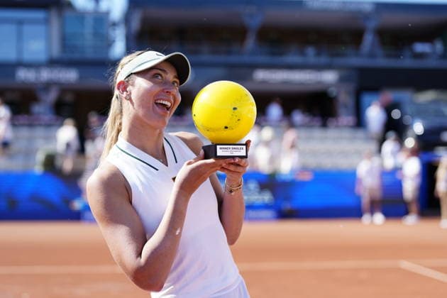 Paula Badosa from Spain wins the women s singles final against Simona Waltert from Switzerland during the Nordea Open tennis tournament in Bastad, Sweden July 11, 2026. BASTAD SWEDEN x9200x *** Paula Badosa of Spain wins the women s singles final against Simona Waltert of Switzerland during the Nordea Open tennis tournament in Bastad, Sweden, on July 11, 2026. BÅSTAD, SWEDEN x9200x  Copyright: xBjörnxLarssonxRosvall TT TTx NORDEA OPEN TENNIS TOURNAMENT 2026