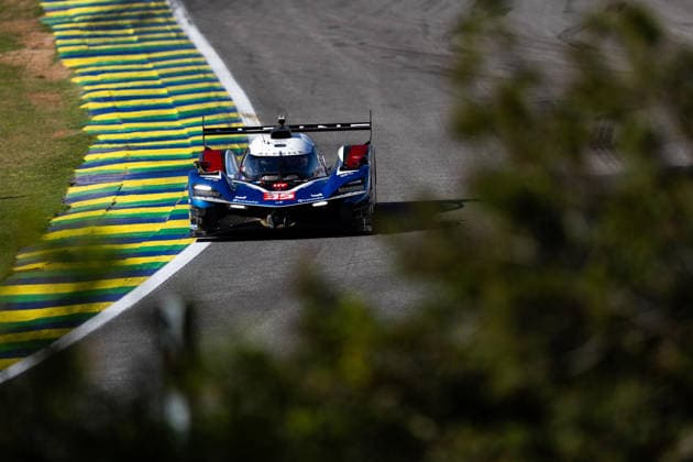 FIA WEC - 6 HOURS OF SAO PAULO 2026 35 FELIX DA COSTA Antonio (prt), HABSBURG Ferdinand (aut), MILESI Charles (fra), Alpine Endurance Team, Alpine A424 35, Hypercar, action during the 6 Hours of Sao Paulo 2026, 4th round of the 2026 FIA World Endurance Championship, from July 10 to 12, 2026 on the Interlagos Circuit in Sao Paulo, Brazil -  Copyright: xJoaoxFilipex