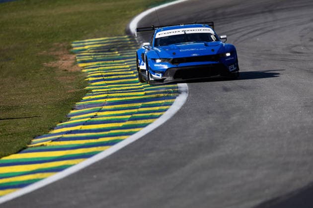FIA WEC - 6 HOURS OF SAO PAULO 2026 77 POWELL Eric (usa), PRIAULX Sebastian (gbr), TUCK Ben (gbr), Proton Competition, Ford Mustang GT3 Evo 77, LM GT3, action during the 6 Hours of Sao Paulo 2026, 4th round of the 2026 FIA World Endurance Championship, from July 10 to 12, 2026 on the Interlagos Circuit in Sao Paulo, Brazil -  Copyright: xJoaoxFilipex