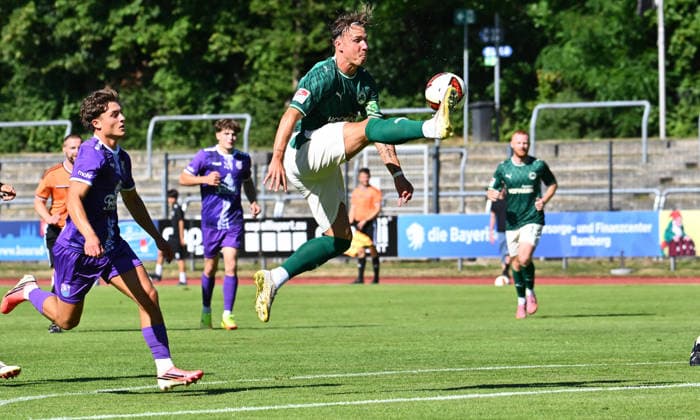 Football, friendly match, FC Eintracht Bamberg v SpVgg Greuther Fürth