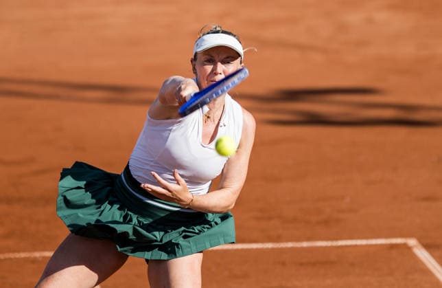 260711 Alicia Barnett of Great Britain during the double final of Nordea Open on day 6 on July 11, 2026 in Bastad. Photo: Niclas Jönsson BILDBYRAN COP 273 NO0427 tennis WTA, Tennis Damen 125 nordea open dubbelfinal dam bbeng *** July 11, 2026: Alicia Barnett of Great Britain during the women s doubles final of the Nordea Open on day 6, 2026 in Bastad. Photo by Niclas Jönsson, BILDBYRAN COP 273 NO0427 tennis wta 125 nordea open women s doubles final bbeng  Copyright: NICLASxJÖNSSON BB260711NO060