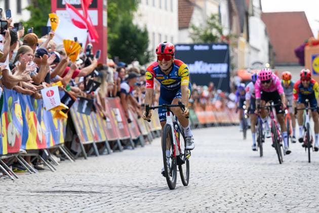 CYCLING - Tour of Austria 2026 STEYR,AUSTRIA,11.JUL.26 - CYCLING - Tour of Austria, stage 4, Steyr - Steyr. Image shows Andrea Bagioli (ITA LIDL-TREK).  GEPAxpictures xChristianxMoser