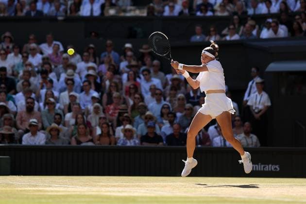 Karolina Muchova during the Ladies Singles final Wimbledon Tennis Championships, Day 13, The All England Lawn Tennis and Croquet Club, London, UK - 11 Jul 2026London The All England Lawn Tennis and United Kingdom  Copyright: xEllaxLing Shutterstockx 16981031i