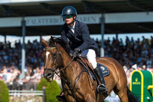 260711 Emil Jönsson of Sweden with horse Golden Midnight competes in Falsterbo Derby during the Falsterbo Horse Show on July 11, 2026 in Falsterbo. Photo: Christian Örnberg BILDBYRAN COP 166 CO0710 ridsport equestrian falsterbo horse show ridsportlaget bbeng falsterbo derbysverige sweden *** July 11, 2026: Emil Jönsson of Sweden, riding Golden Midnight, competes in the Falsterbo Derby during the Falsterbo Horse Show on July 11, 2026 in Falsterbo. Photo by Christian Örnberg, BILDBYRAN COP 166 CO0710 equestrian sports Falsterbo Horse Show Ridsportlaget BBENG Falsterbo Derby Sweden  Copyright: CHRISTIANxÖRNBERG BB260711CO181