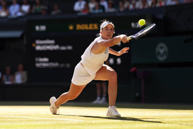 Linda Noskova during the Ladies Singles final Wimbledon Tennis Championships, Day 13, The All England Lawn Tennis and Croquet Club, London, UK - 11 Jul 2026London The All England Lawn Tennis and United Kingdom  Copyright: xEllaxLing Shutterstockx 16981031bh