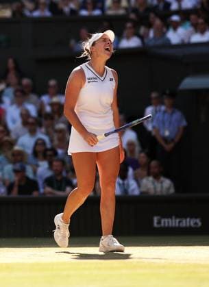 Linda Noskova during the Ladies Singles final Wimbledon Tennis Championships, Day 13, The All England Lawn Tennis and Croquet Club, London, UK - 11 Jul 2026London The All England Lawn Tennis and United Kingdom  Copyright: xEllaxLing Shutterstockx 16981031bk