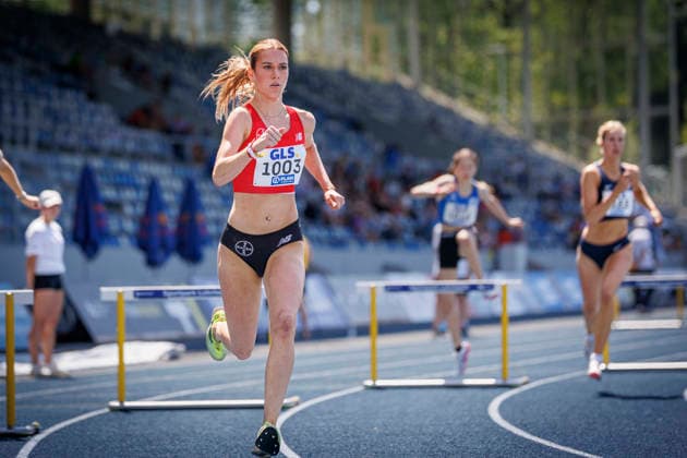 85. Deutsche Meisterschaften U20; Bochum, 11.07.2026 Janette Busch (TSV Bayer o4 Leverkusen); 85. Deutsche Meisterschaften U20 am 11.07.2026 im Lohrheidestadion, Bochum (Nordrhein-Westfalen) *** 85th German U20 Championships, Bochum, July 11, 2026; Janette Busch, TSV Bayer 04 Leverkusen; 85th German U20 Championships on July 11, 2026, at Lohrheidestadion, Bochum, North Rhine-Westphalia Copyright: xBEAUTIFULxSPORTS B.Hoffmannx