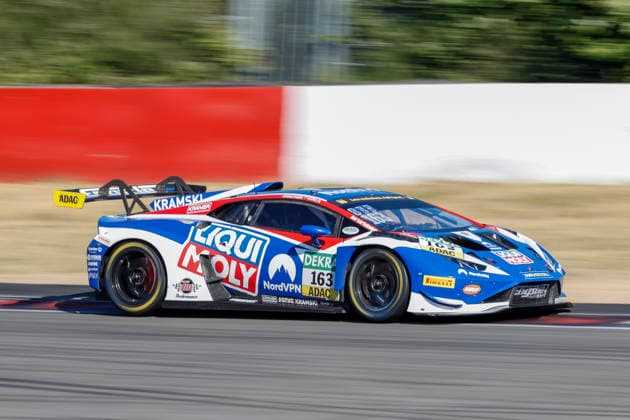 Jonas Karklys (LTU) Lamborghini Huracan GT3 Evo II (163), LIQUI MOLY Team Engstler Motorsport , Deutschland, Motorsport, Int. Shell ADAC Truck Grand Prix, ADAC GT Masters, Quali1, 2026, 11.07.2026, Nürburg Nürburgring Deutschland *** Jonas Karklys LTU Lamborghini Huracan GT3 Evo II 163, LIQUI MOLY Team Engstler Motorsport, Germany, Motorsports, Int Shell ADAC Truck Grand Prix, ADAC GT Masters, Qualifying 1, 2026, July 11, 2026, Nürburg, Nürburgring, Germany Copyright: xGrantxHubbsx