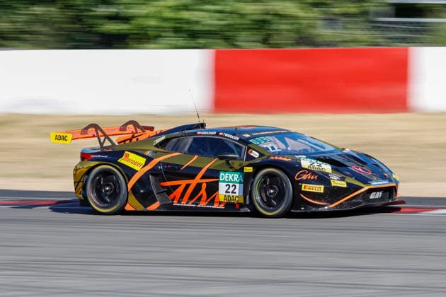 Gottfried Grasser (AUT) Lamborghini Huracaan GT3 EVO 2 (22), GRT Grasser Racing Team , Deutschland, Motorsport, Int. Shell ADAC Truck Grand Prix, ADAC GT Masters, Quali1, 2026, 11.07.2026, Nürburg Nürburgring Deutschland *** Gottfried Grasser, AUT, Lamborghini Huracán GT3 EVO 2 22, GRT Grasser Racing Team, Germany, Motorsports, Int Shell ADAC Truck Grand Prix, ADAC GT Masters, Qualifying 1, 2026, July 11, 2026, Nürburg, Nürburgring, Germany Copyright: xGrantxHubbsx