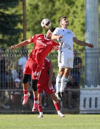 11.07.2026 - Fussball - Saison 2026 2027 - Testspiel Freundschaftsspiel Vorbereitungsspiel: SpVgg Ansbach 09 - 1. FC Nürnberg Nuernberg FCN ( Club ) - Sportfoto Zink DaMa - xdaxmax - Khalid Abu El Haija (44, 1. FC Nürnberg FCN ) Ben Müller Mueller (24, SpVgg Ansbach ) *** July 11, 2026 Soccer Season 2026–2027 Exhibition Match Friendly Match Preseason Match SpVgg Ansbach 09 1 FC Nuremberg FCN Club Sports Photo Zink DaMa xdaxmax Khalid Abu El Haija 44, 1 FC Nürnberg FCN Ben Müller Mueller 24, SpVgg Ansbach