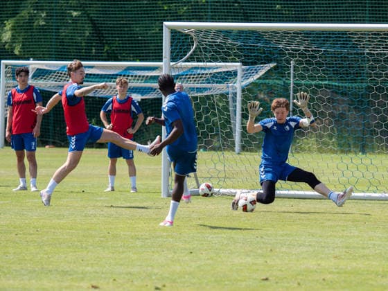 Tjark Moebius (1. FC Magdeburg) im Tor GER, Fussball, Trainingslager 1. FC Magdeburg, Saison 2026 2027, 11.07.2027 GER, Fussball, Trainingslager 1. FC Magdeburg, Saison 2026 2027, 11.07.2027 Amberg *** Tjark Moebius, 1 FC Magdeburg, goalkeeper, GER, soccer, 1 FC Magdeburg training camp, 2026–2027 season, July 11, 2027 GER, soccer, 1 FC Magdeburg training camp, 2026–2027 season, July 11, 2027 Amberg Copyright: xEibner CarstenxSchweringx EP_CSG