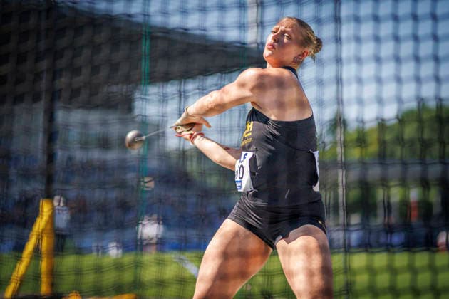 85. Deutsche Meisterschaften U20; Bochum, 11.07.2026 Clara Hegemann (LG Stadtwerke München); 85. Deutsche Meisterschaften U20 am 11.07.2026 im Lohrheidestadion, Bochum (Nordrhein-Westfalen) *** 85th German U20 Championships, Bochum, July 11, 2026 Clara Hegemann, LG Stadtwerke München 85th German U20 Championships on July 11, 2026, at Lohrheidestadion, Bochum, North Rhine-Westphalia Copyright: xBEAUTIFULxSPORTS B.Hoffmannx