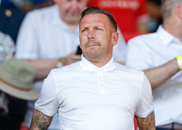 Wrexham, Wales, 11th July 2026. Craig Bellamy manager of Wales is seen in the stands ahead of the Spain U19 vs Germany U19 UEFA European U19 Championship Final match at The Racecourse, Wrexham. Picture credit should read: Cody Froggatt Sportimage EDITORIAL USE ONLY. No use with unauthorised audio, video, data, fixture lists, club league logos or live services. Online in-match use limited to 120 images, no video emulation. No use in betting, games or single club league player publications. SPI_017_CF_SPAIN_U19_V_GERMANY_U19_FINAL SPI-4858-0017