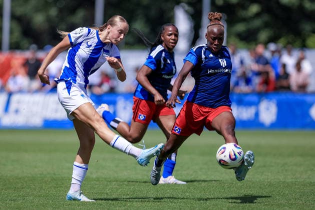 Football, Women's, Friendly, Hamburger SV v Hertha BSC