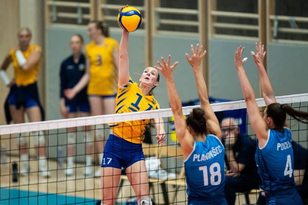 Volleyball, Women's, Nations League, Slovenia v Sweden