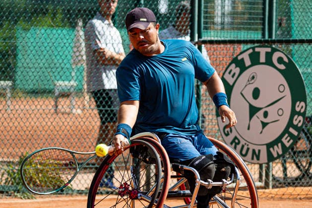 Leandro Pena BRA, 36. GERMAN OPEN 2026 - Beate Loddenkemper Trophy, Berlin, BTTC Grün-Weiß, 11.07.2026, *** Leandro Pena (BRA), 36th German Open 2026 Beate Loddenkemper Trophy, Berlin, BTTC Grün Weiß, July 11, 2026, Copyright: xClaudioxGärtnerx